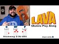 LAVA Disney Pixar Ukulele Play Along With Chords And Lyrics
