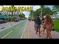 Walking Through Ocean Drive Miami Beach