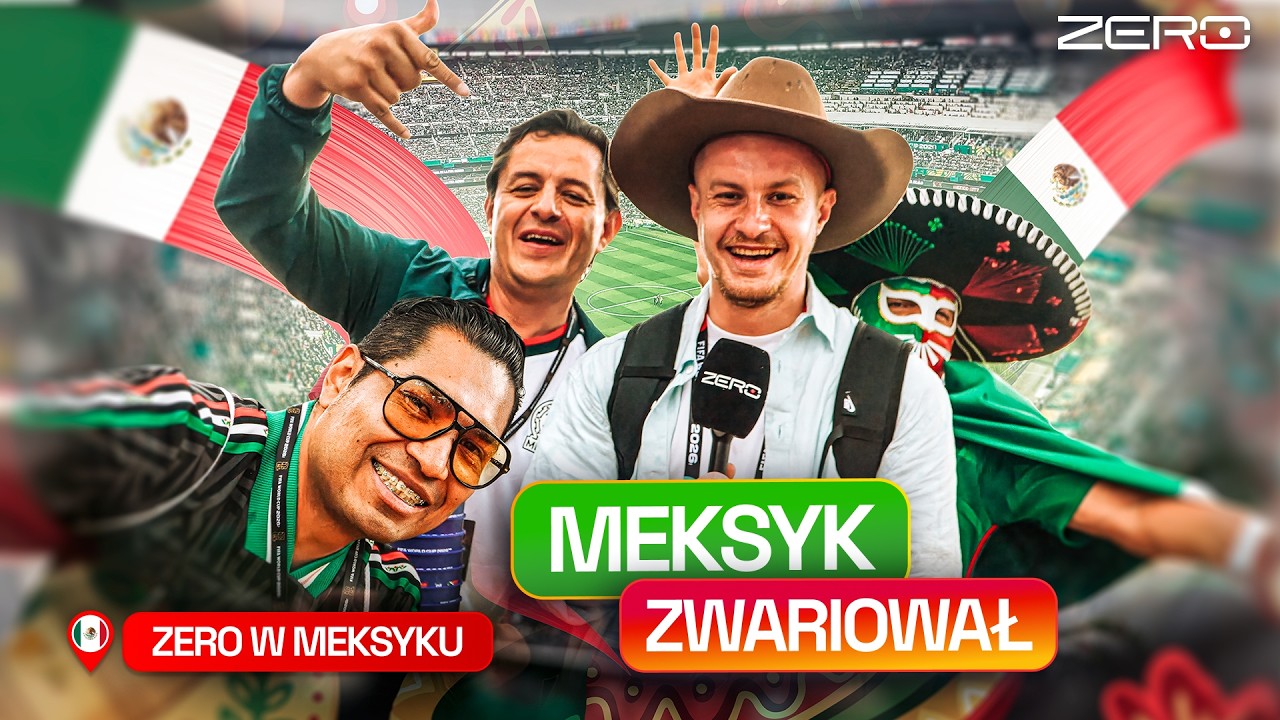 MUNDIAL W MEKSYKU: SZALEŃSTWO NA MECZU OTWARCIA!