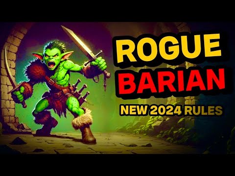 The ULTIMATE Rogue Barbarian: Dual Wielder Build | D&D 5E 2024