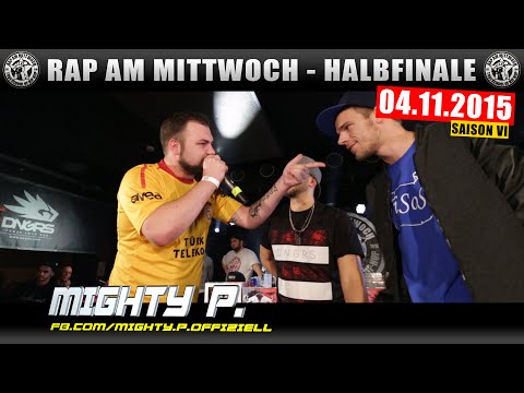 RAP AM MITTWOCH BERLIN: 04.11.15 BattleMania Halbfinale feat. MIGHTY P. uvm. (3/4) GERMAN BATTLE