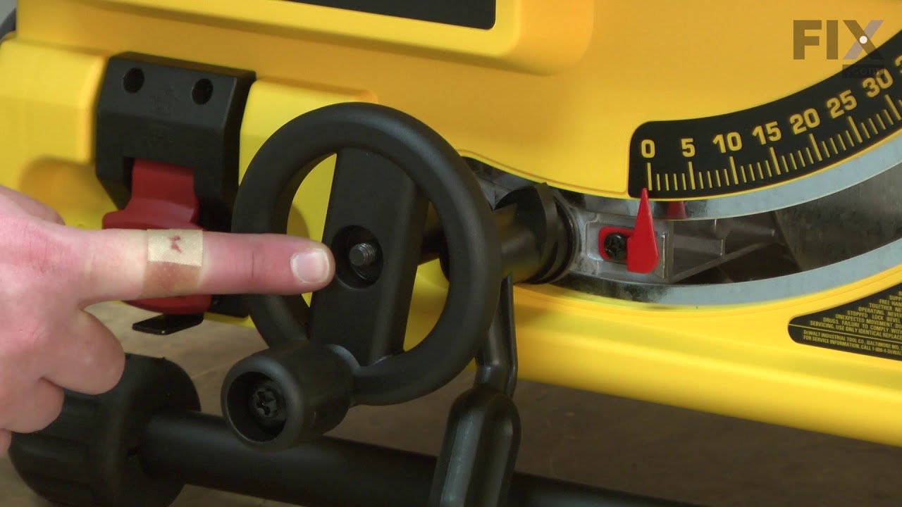 Replacing the Handwheel