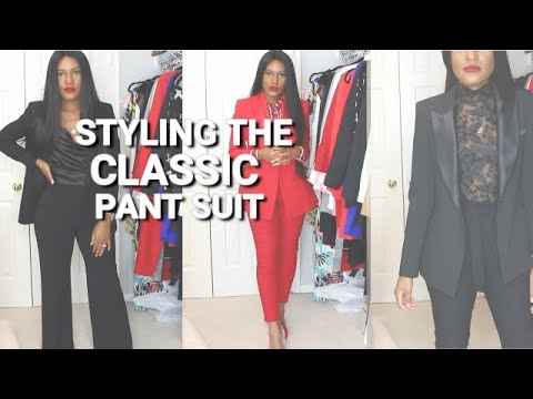 Styling the Classic Pant Suit