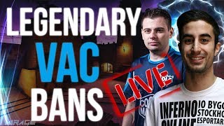 CS:GO - Legendary VAC Bans Of ALL Time (Live)