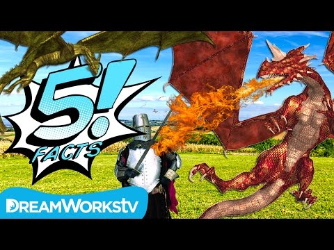 5 Facts About DRAGONS In Real Life | 5 FACTS
