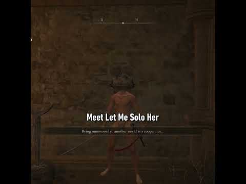 How Let Me Solo Her picked his iconic look #eldenring #letmesoloher #gaming #shorts