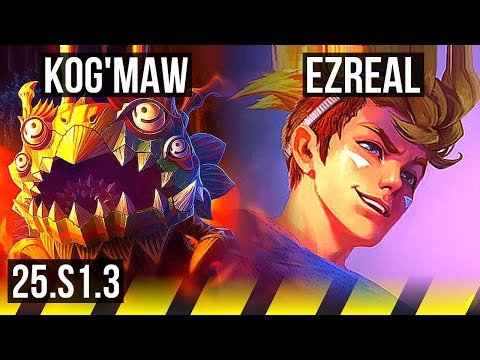 KOG'MAW & Pyke vs EZREAL & Karma (ADC) | KR Diamond | 25.S1.3