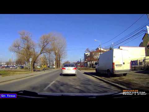 Driving in Timişoara: Piaţa Reşiţa - Uzina de Apă. Timelapse 2x.
