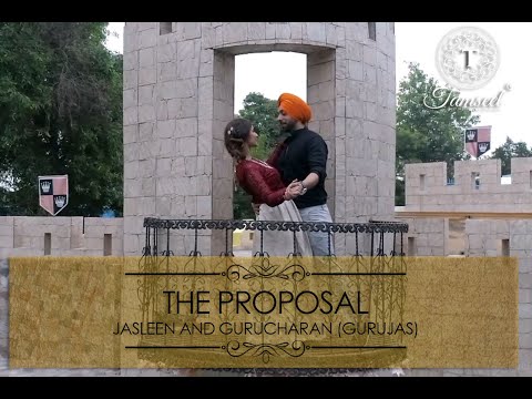 THE PROPOSAL | Pre wedding Gurujas | Jasleen And Gurucharan (GURUJAS)