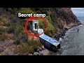 Overnight In Abandoned Seaside Tunnel
