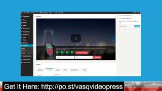Get The Revolutionary Video Site Builder, VasQ VideoPress Now!