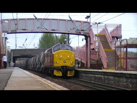 66414 37670 Seen at Whifflet 170409.mpg
