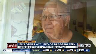Bus driver accused of dragging teen