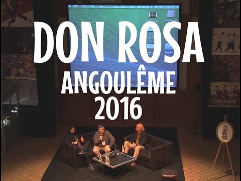 Don Rosa in Angoulême 2016 - International conference