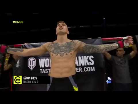 Cage Warriors 93 - Hakon Foss Vs Jack Mason (full fight)