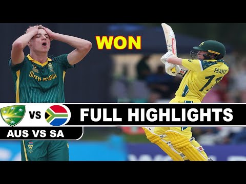 FULL HIGHLIGHTS | AUSTRALIA VS SOUTH AFRICA ICC U9 WORLD CUP 2026 MATCH HIGHLIGHTS | AUS VS SA
