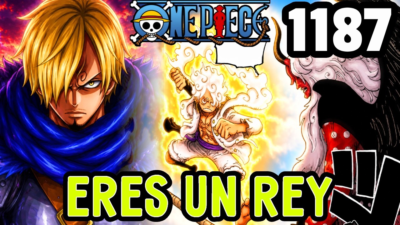 ¡SANJI Despertará HAKI DEL CONQUISTADOR! LUFFY vs IMU ¡BATALLA FINAL! - ONE PIECE 1187 Review