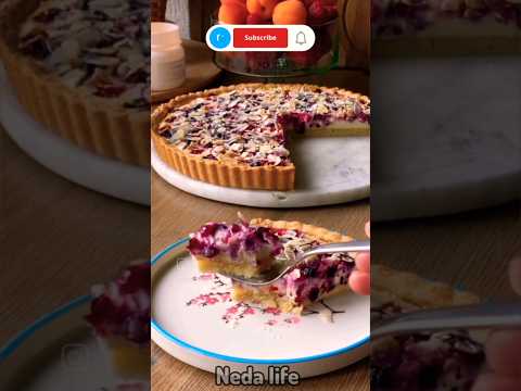 #cake #neda_life تارت آلبالو