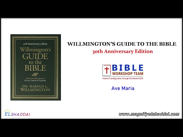Vídeo relacionado con [[Willmingtons Guide to the Bible 30th Anniversary Ed revised HB]] [By: Willmington Harold] [August, 2011]