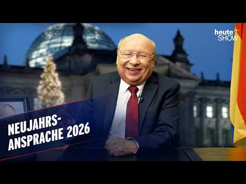 Die ehrliche Neujahrsansprache für 2026 – von Gernot Hassknecht | heute-show