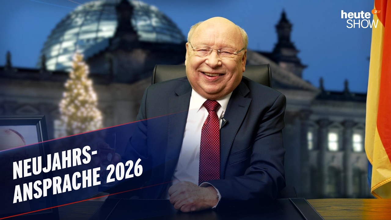 Die ehrliche Neujahrsansprache für 2026 – von Gernot Hassknecht | heute-show