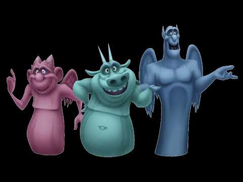 Kingdom Hearts 3D: Dream Drop Distance - Laverne, Hugo and Victor Voice Clips