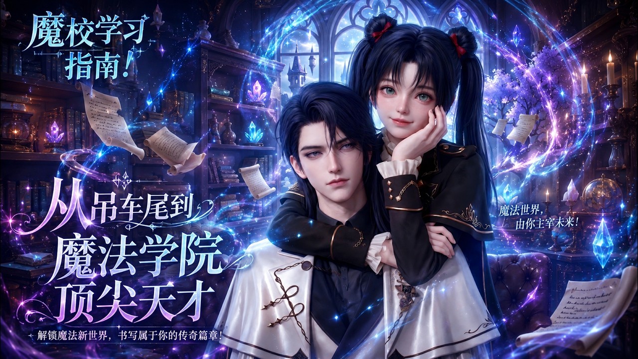 ⚡️新剧开播《魔校学习指南！》贫民窟女孩进魔法名校，越想学习越成禁闭室常客！#漫剧 #热血 #爽文 #灰塔漫研社