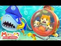 Polisi Kecil Hiu Besar Ikan Hiu Polisi Lagu Anak Anak MeowMi Family Show Bahasa Indonesia