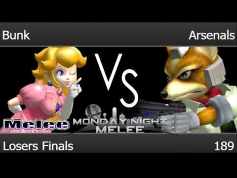 MNM 189 - FX | Bunk (Peach) vs TLOC | Arsenals (Fox) Losers Finals - Melee