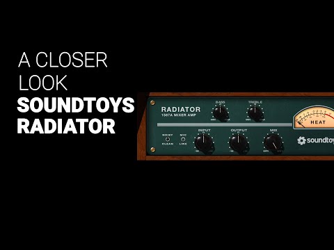 SoundtoysのRADIATORを徹底解説 - ガイドチュートリアル