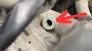 Engine Coolant Temperature Sensor Nissan Sentra 2.0L 2009-2012 Location and Replacement