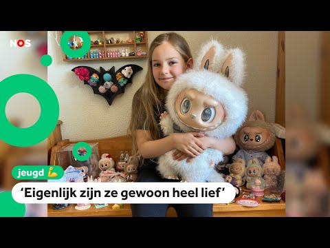 Labubu's zijn heel populair en Alice heeft er 34