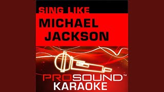I Just Can't Stop Loving You (Karaoke Instrumental Track) (In the Style of Michael Jackson and...