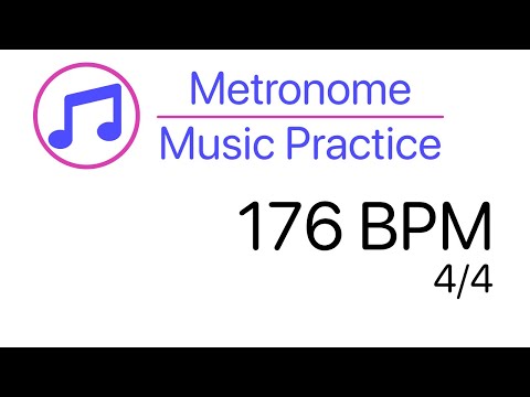 Metronome 176 BPM 4/4