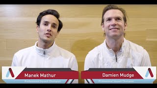 Inspirational Stories: Manek Mathur & Damien Mudge, Professional Squash Champions