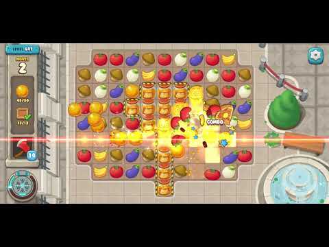 We Bare Bears Match3 Repairs Level 647 - No Boosters