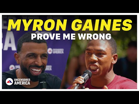 MYRON GAINES Debates Feminism, Transgenderism, Israel: Prove Me Wrong | University of South Carolina