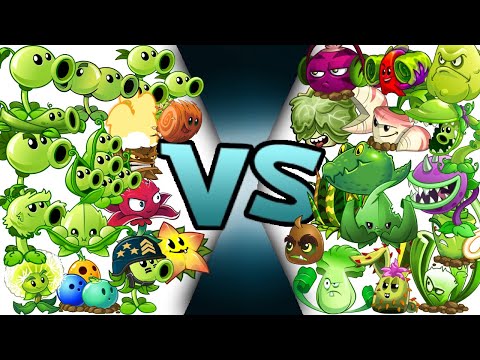 All appease-mint plants vs Enforce-mint plants - Who Will Win? - PvZ 2 Plant Vs Plant.