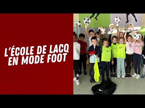 L'école de Lacq engagée dans le Foot à l'École