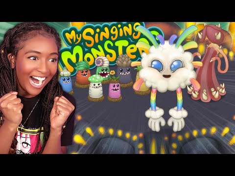 SkyPainting is HERE bringing Whiz-bang and Dipsters to Light Island!! | My Singing Monster [27]