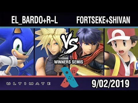 [SmashxRamboot Ultimate #3] El_Bardo+Robo~Luigi Vs. ForTseKe+Shivan - Winners Semis