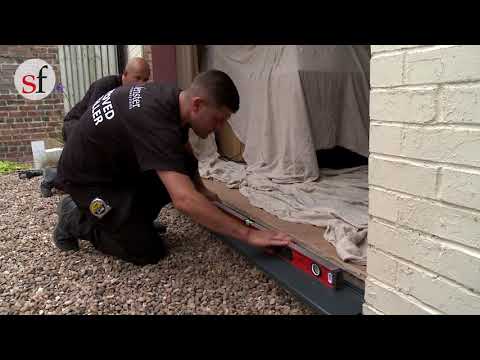 Bi Fold Door Installation I Fitting the Cill