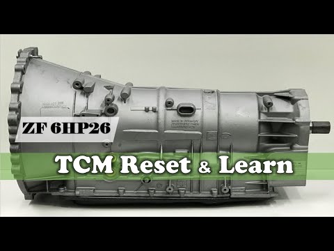 ZF (6HP26) TCM Reset and Learn Procedure - Automatic Transmission