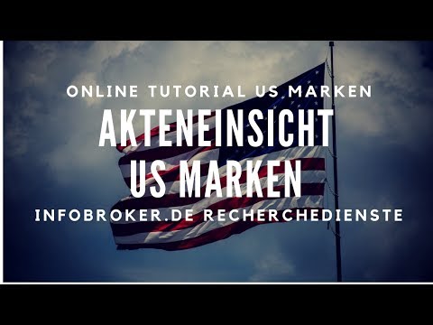 Markenanmeldung: Wie sie in die Akten von US-Markenanmeldungen und Verfahren schauen können