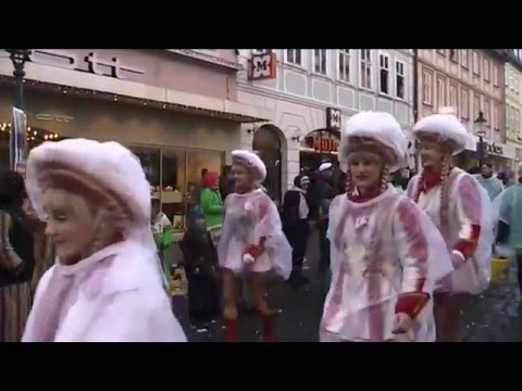Rosenmontagszug 2016 in Fulda - FKG und Prinz von Fulda