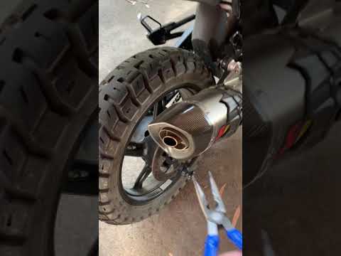 Thumbnail for BMW G310GS Akrapovic with/without db killer by BMW G310GS