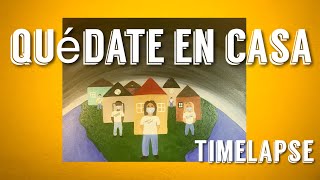 Quédate en Casa Painting - #paintingtimelapse #quedateencasa