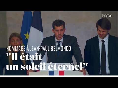 L'hommage émouvant à Jean-Paul Belmondo de son petit-fils Victor aux Invalides