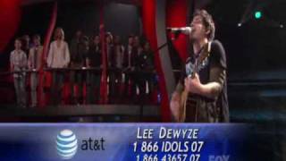 Lee DeWyze -"Chasing Cars"
