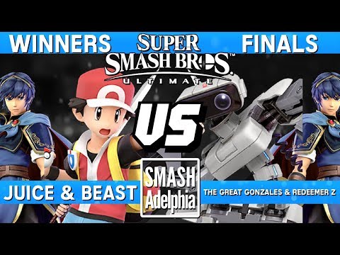 Smash Ultimate - Juice & Beast (PT/Marth) vs GreatGonzales & Redeemer (ROB/Marth) - SDA Ultimate WF